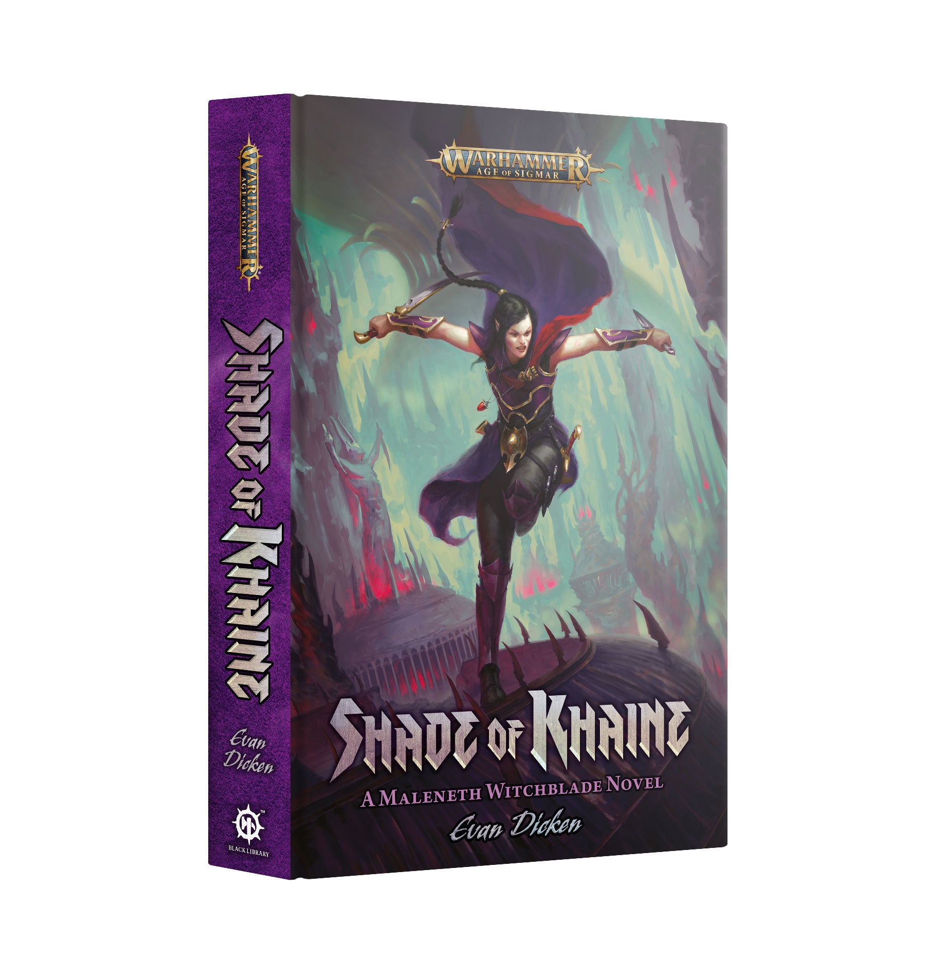 Black Library: Maleneth Witchblade: Shade of Khaine (HB) (Pre-Order Available 3/08/2025) | GrognardGamesBatavia