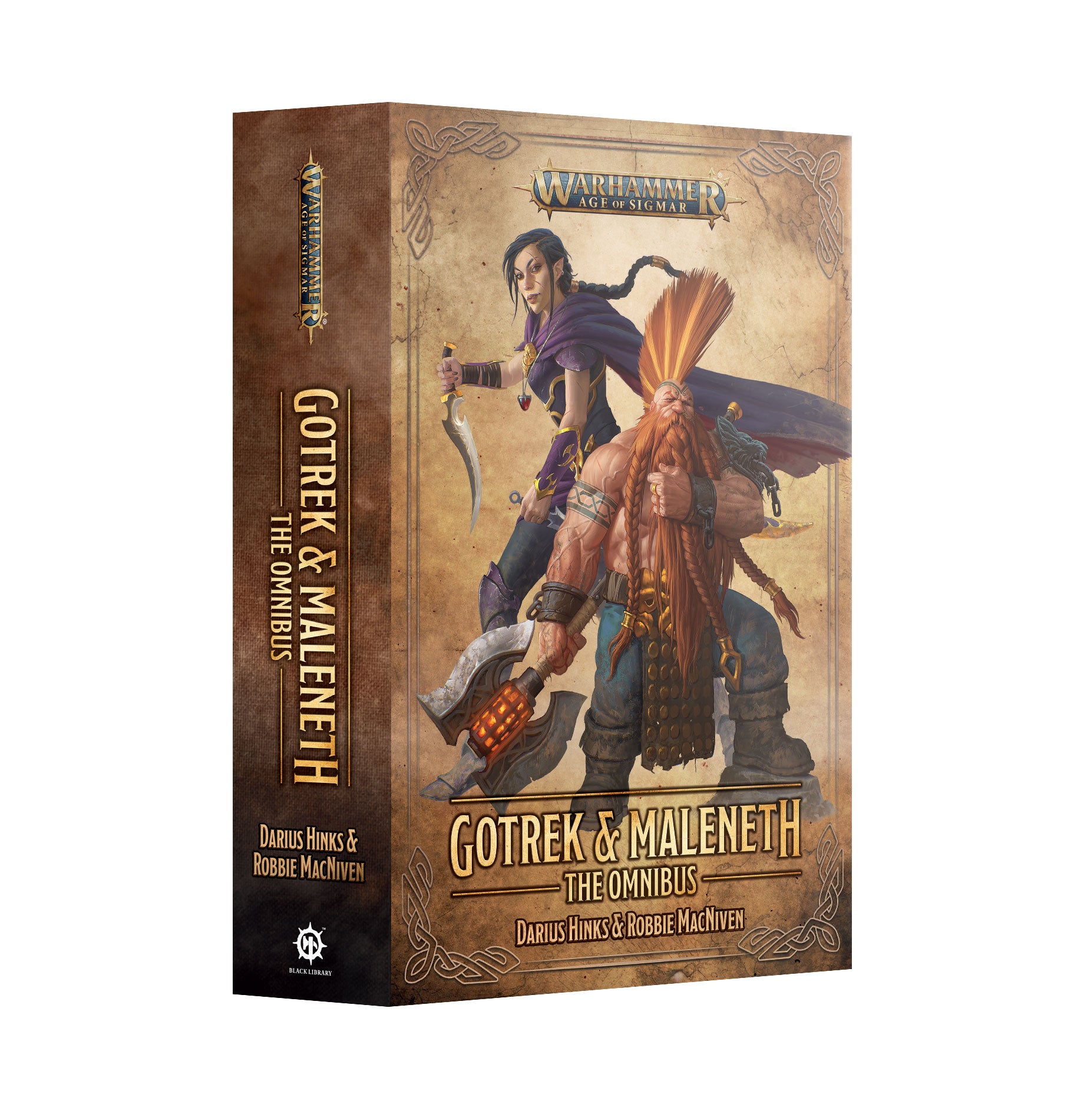 Black Library: Gotrek & Maleneth: The Omnibus (PB) (Pre-Order Available 3/08/2025) | GrognardGamesBatavia