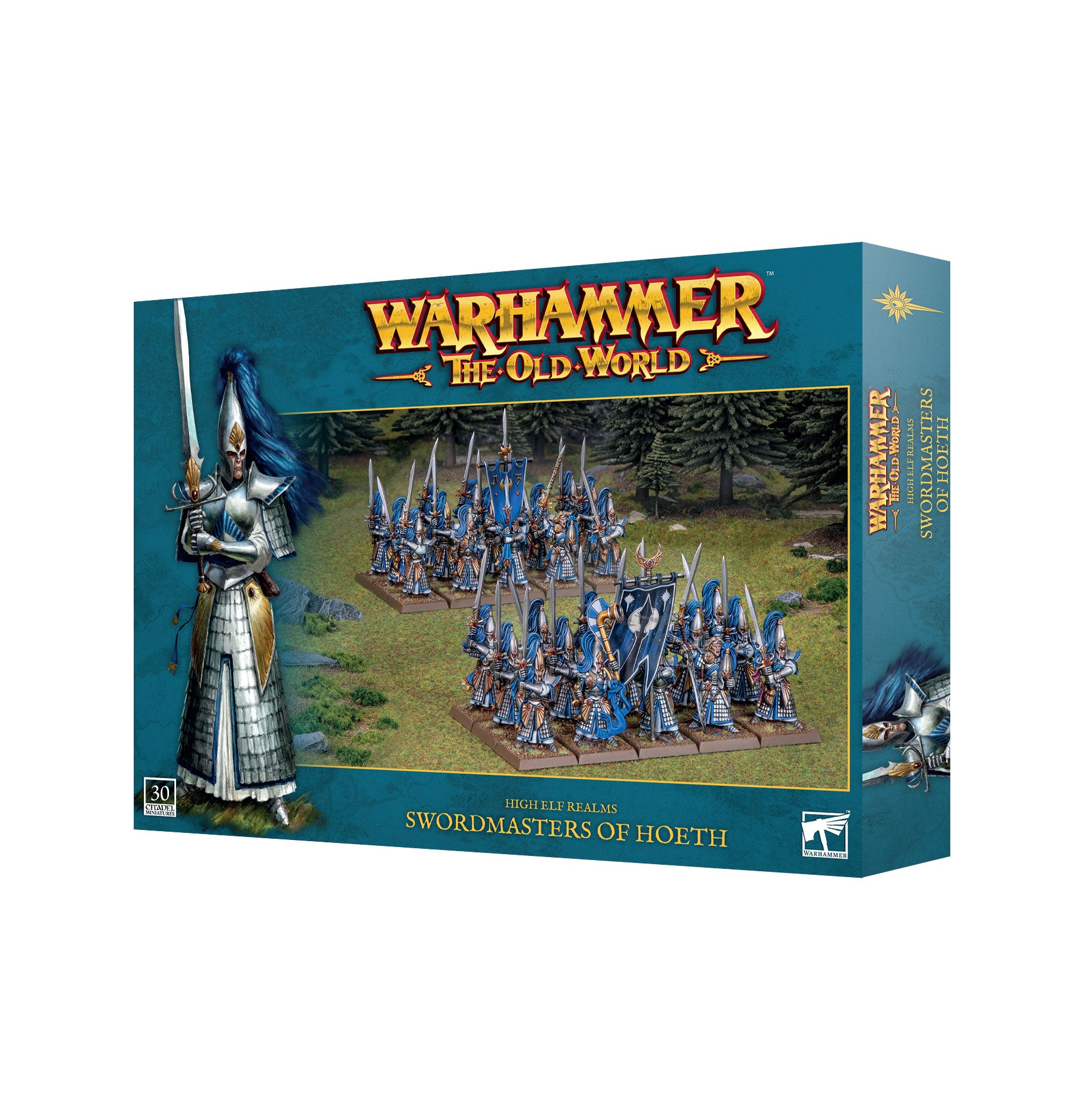 High Elf Realms Swordmasters of Hoeth (Pre-order Available 3/1/2025) | GrognardGamesBatavia