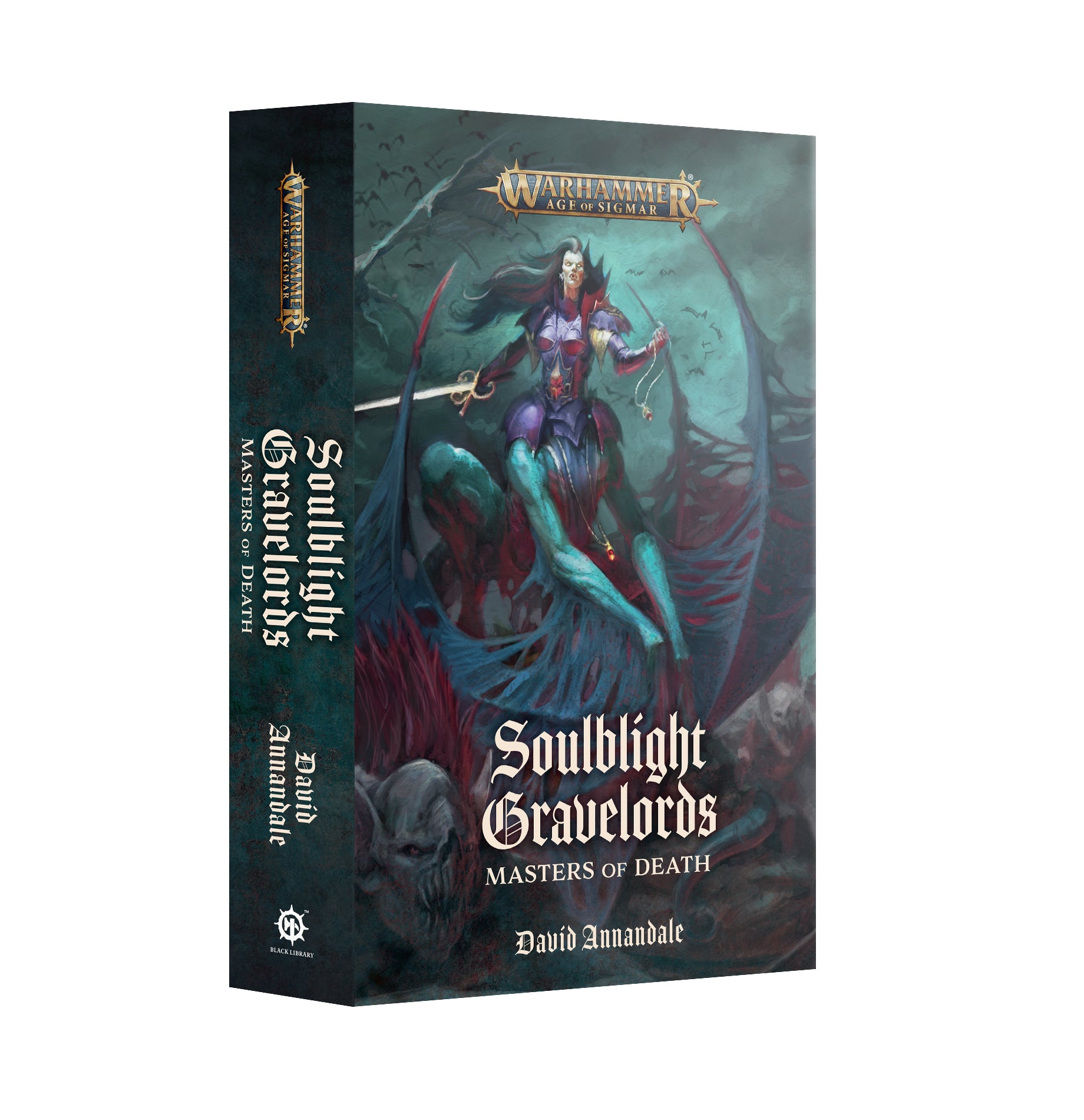 Black Library: Soulblight Gravelords: Masters of Death (Pre-Order Available 4/19/2025) | GrognardGamesBatavia