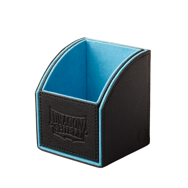 Dragon Shield Nest 100 Deck Box - Black and Blue | GrognardGamesBatavia