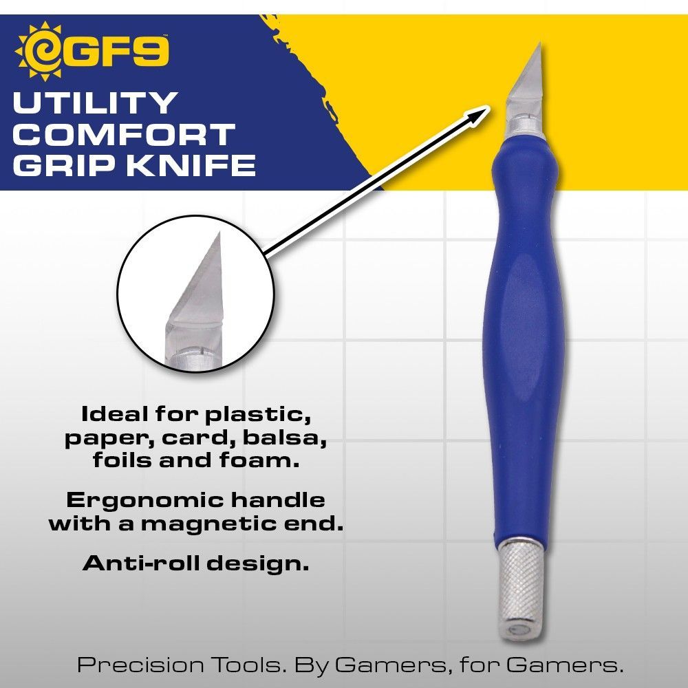 GF9 Utility Comfort Grip Knife | GrognardGamesBatavia