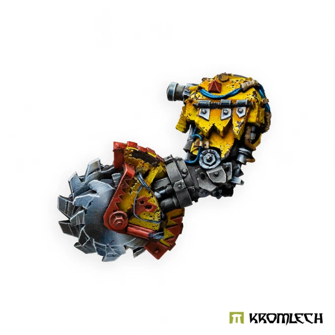 Orc Juggernaut Mecha-Armour Left Mega Buzzsaw | GrognardGamesBatavia