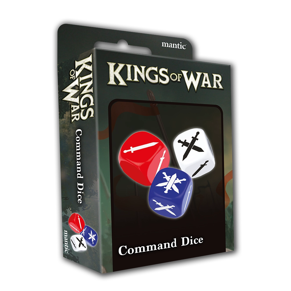 Kings of War: Command Dice Pack | GrognardGamesBatavia