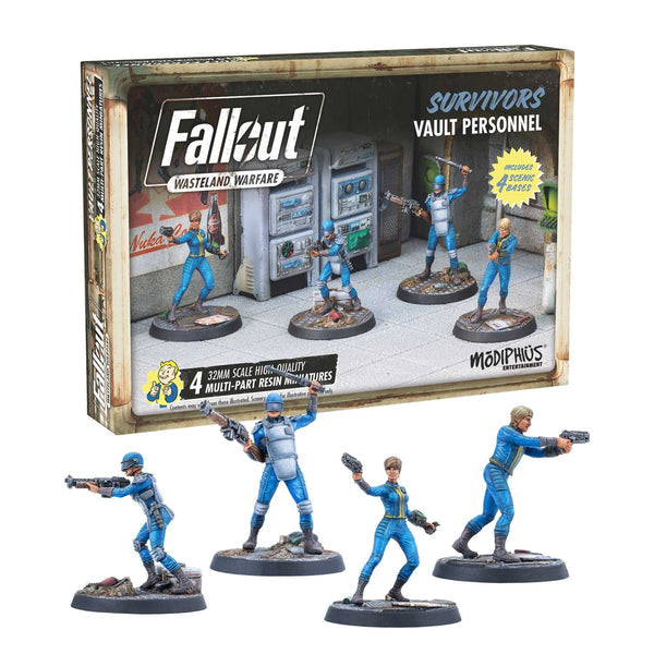 Fallout: Wasteland Warfare - Survivors - Vault Personnel | GrognardGamesBatavia