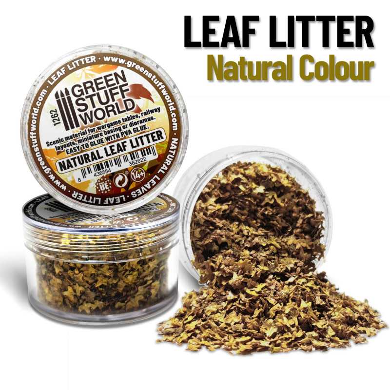 Green Stuff World: Leaf Litter - Natural Color | GrognardGamesBatavia