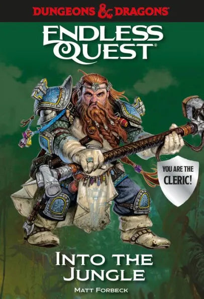 Dungeons and Dragons: Endless Quest "Into the Jungle" paperback | GrognardGamesBatavia