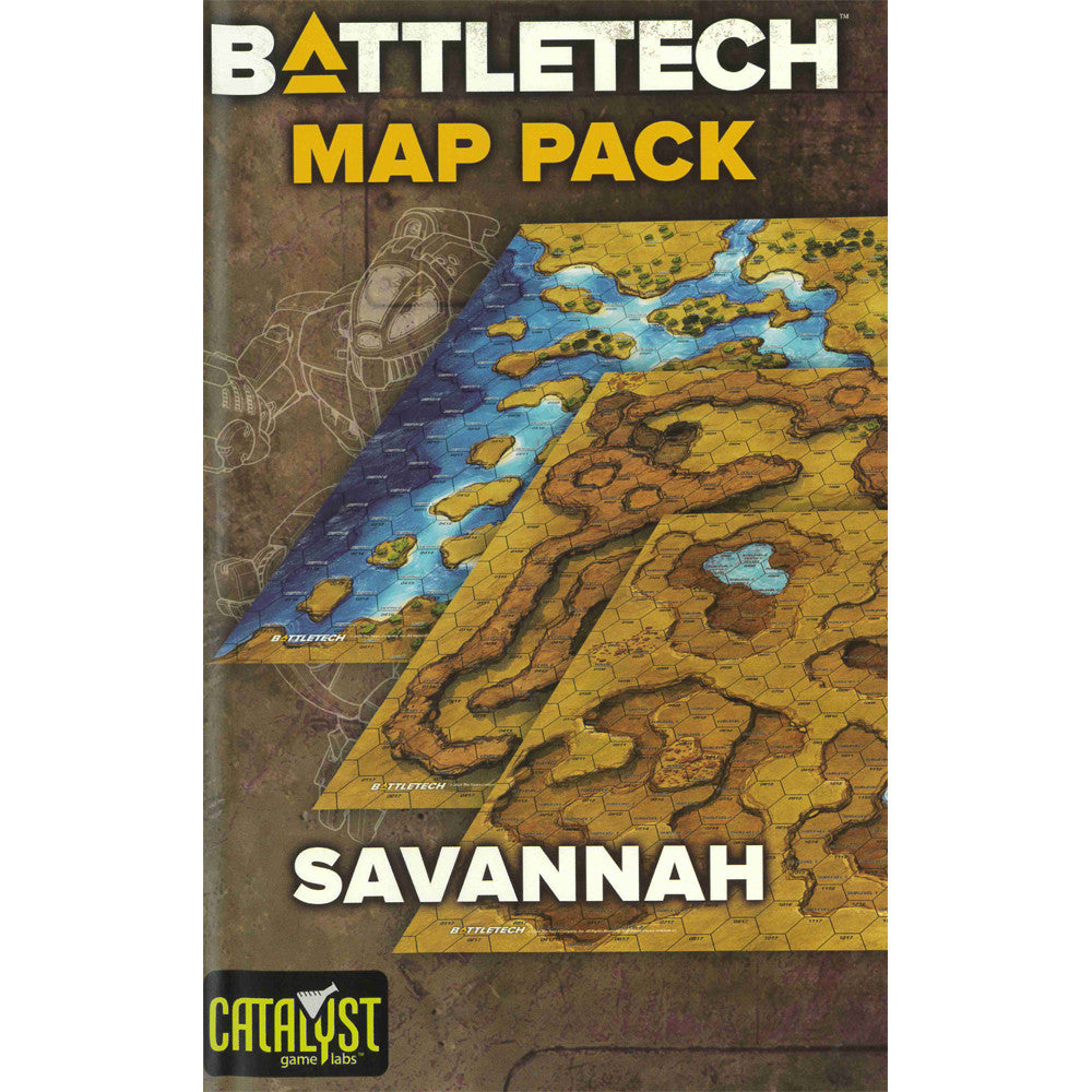 BattleTech: Map Pack - Savannah | GrognardGamesBatavia