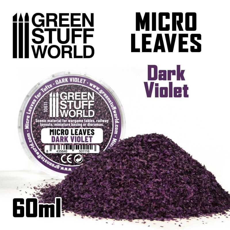 Green Stuff World: Micro Leaves - Dark Violet Mix | GrognardGamesBatavia