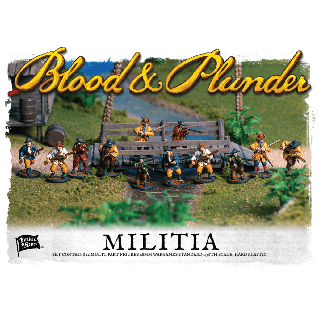 BLOOD & PLUNDER: Militia Unit Box | GrognardGamesBatavia