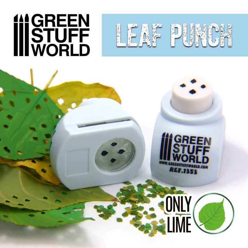 Green Stuff World: Miniature Leaf Punch LIGHT BLUE | GrognardGamesBatavia