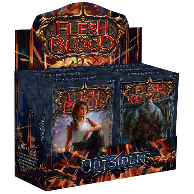 Flesh and Blood Outsiders Blitz Deck Display | GrognardGamesBatavia