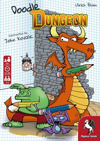 Doodle Dungeon Board Game | GrognardGamesBatavia