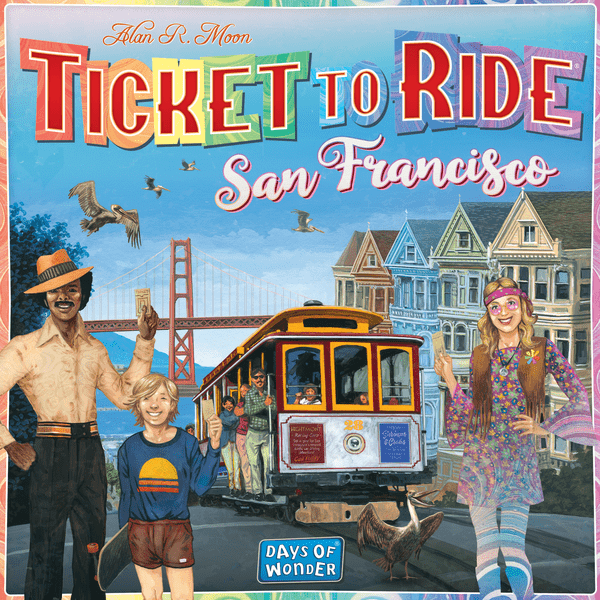 Ticket to Ride San Francisco | GrognardGamesBatavia