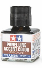 Tamiya Panel Line Accent Color Brown | GrognardGamesBatavia