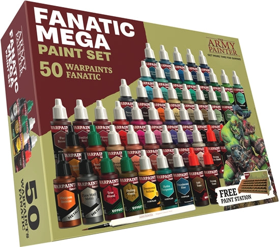Army Painter Fanatic Mega Paint Set | GrognardGamesBatavia