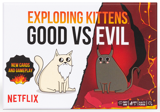 Exploding Kittens: Good vs Evil | GrognardGamesBatavia