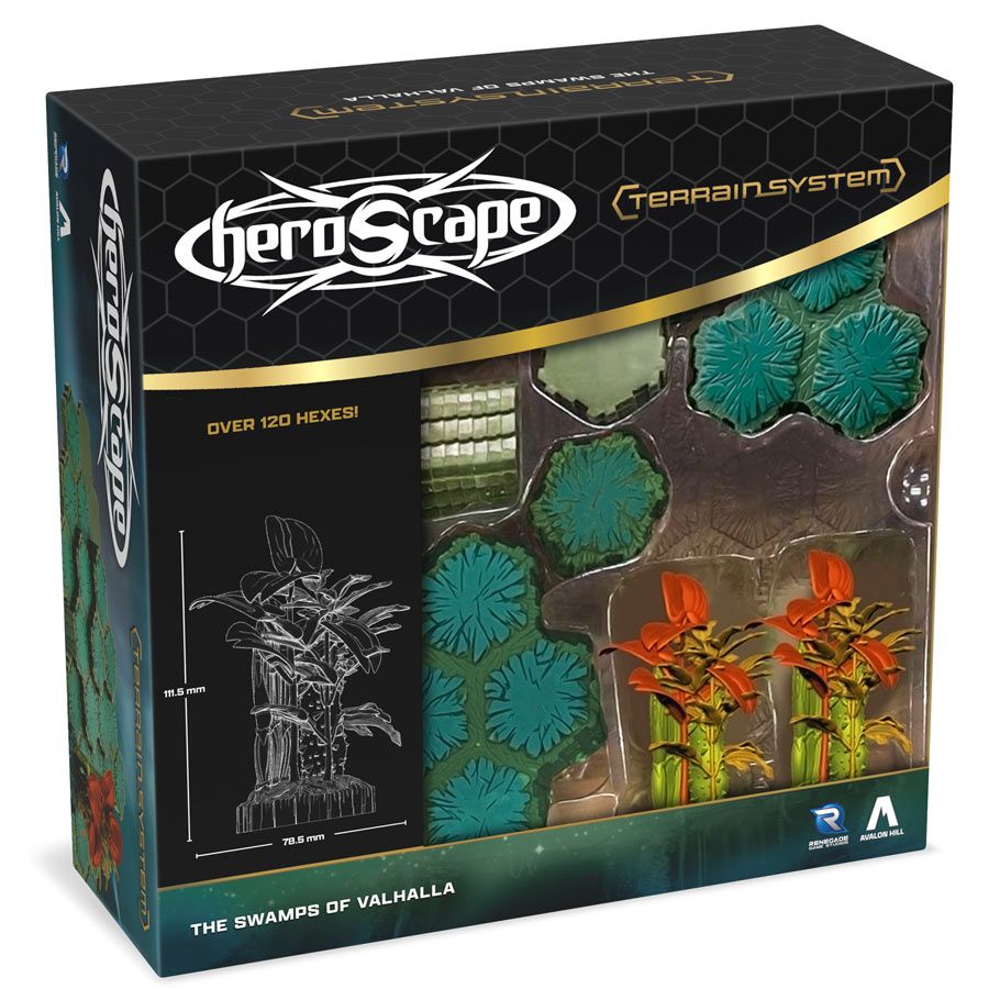 Heroscape: The Swamps of Valhalla - Terrain Expansion | GrognardGamesBatavia