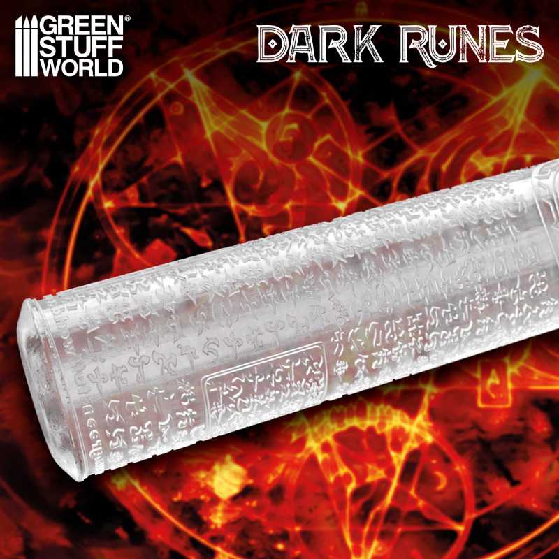 Green Stuff World: Rolling Pin Dark Runes | GrognardGamesBatavia