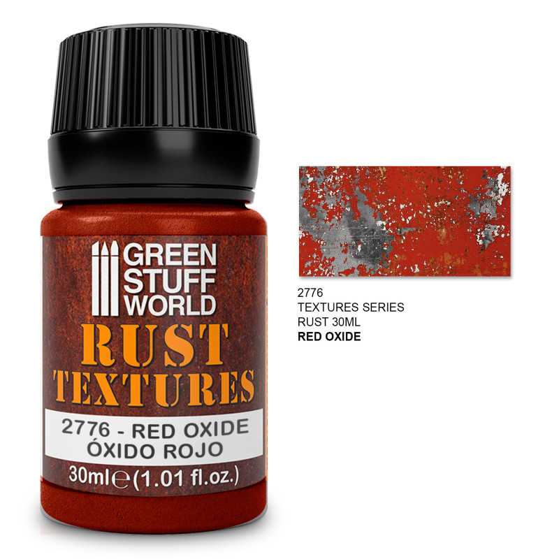 Green Stuff World: Rust Textures - Red Oxide Rust 30mL | GrognardGamesBatavia