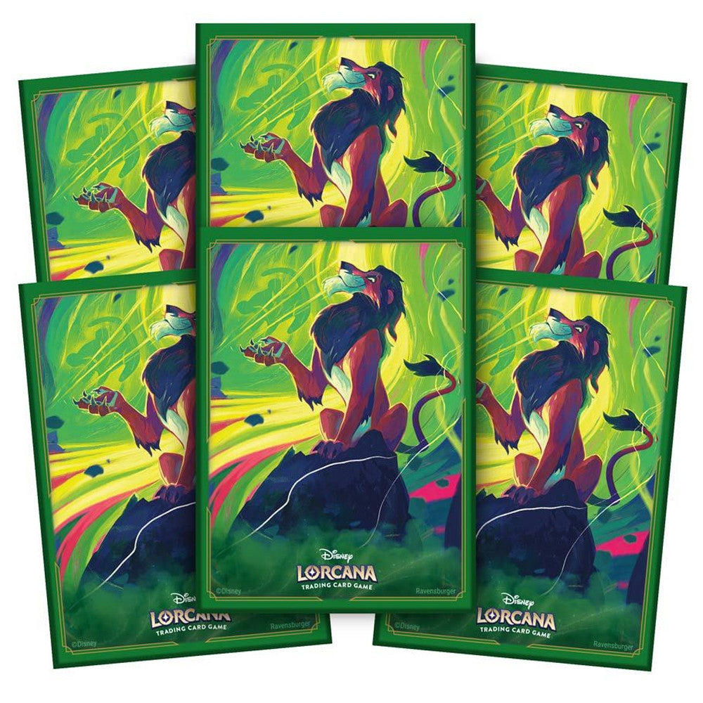 Disney Lorcana TCG: Scar - Vengeful Lion Sleeves | GrognardGamesBatavia