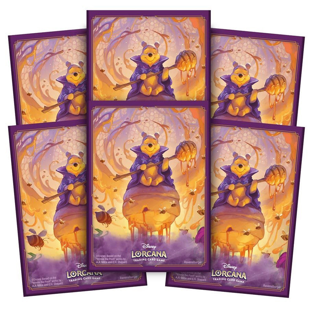 Disney Lorcana TCG: Pooh - Hunny Wizard Sleeves | GrognardGamesBatavia