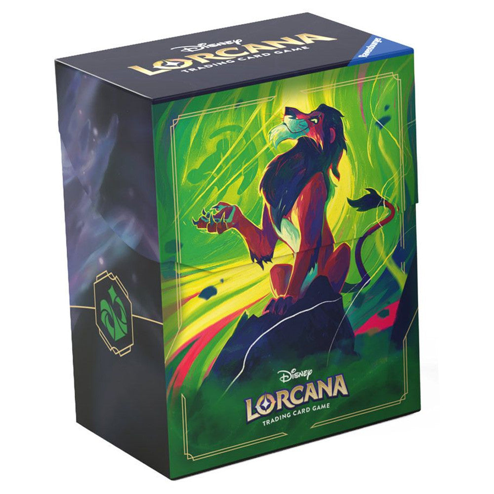 Disney Lorcana TCG: Scar - Vengeful Lion Deckbox | GrognardGamesBatavia