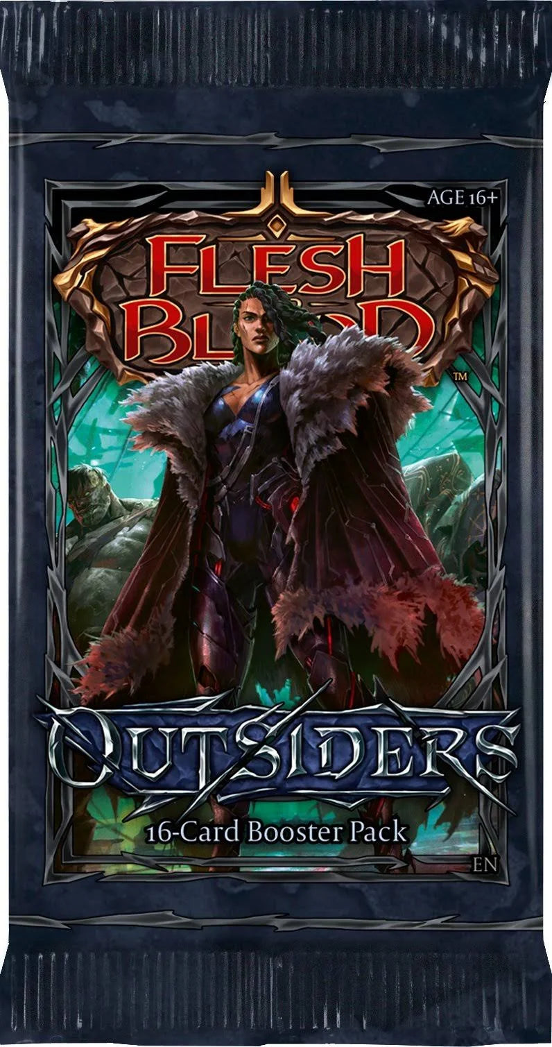 Flesh and Blood Outsiders Booster Pack | GrognardGamesBatavia