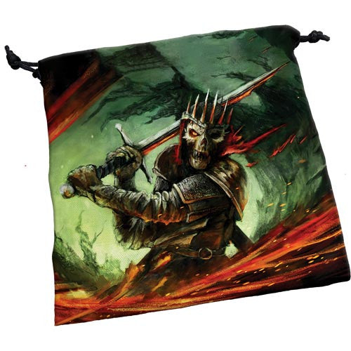 Deluxe Dice Bag: Skeletal Warrior | GrognardGamesBatavia