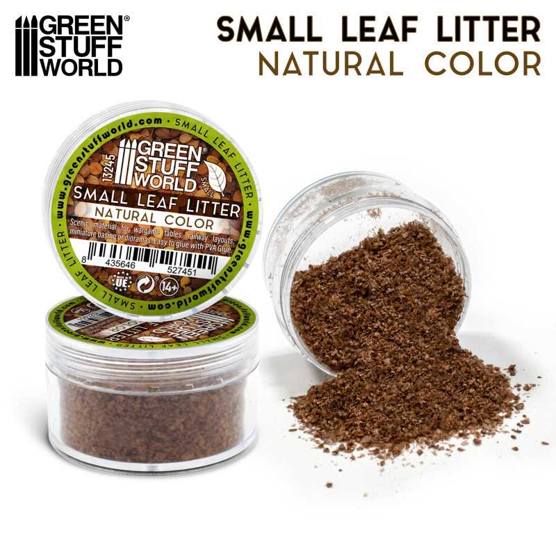 Green Stuff World: Small Leaf Litter - Natural Color | GrognardGamesBatavia