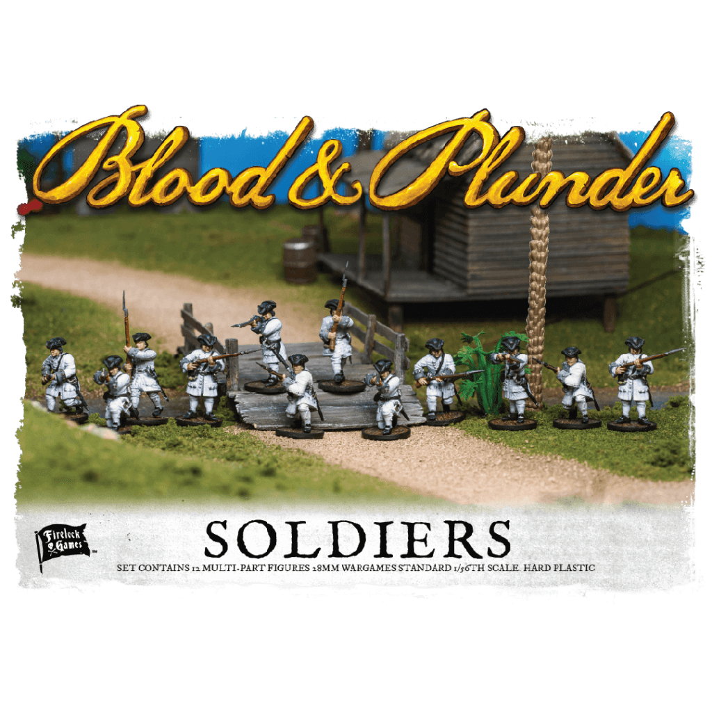 BLOOD & PLUNDER: Soldiers Unit Box | GrognardGamesBatavia