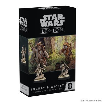 Star Wars Legion: Logray and Wicket commander expansion | GrognardGamesBatavia