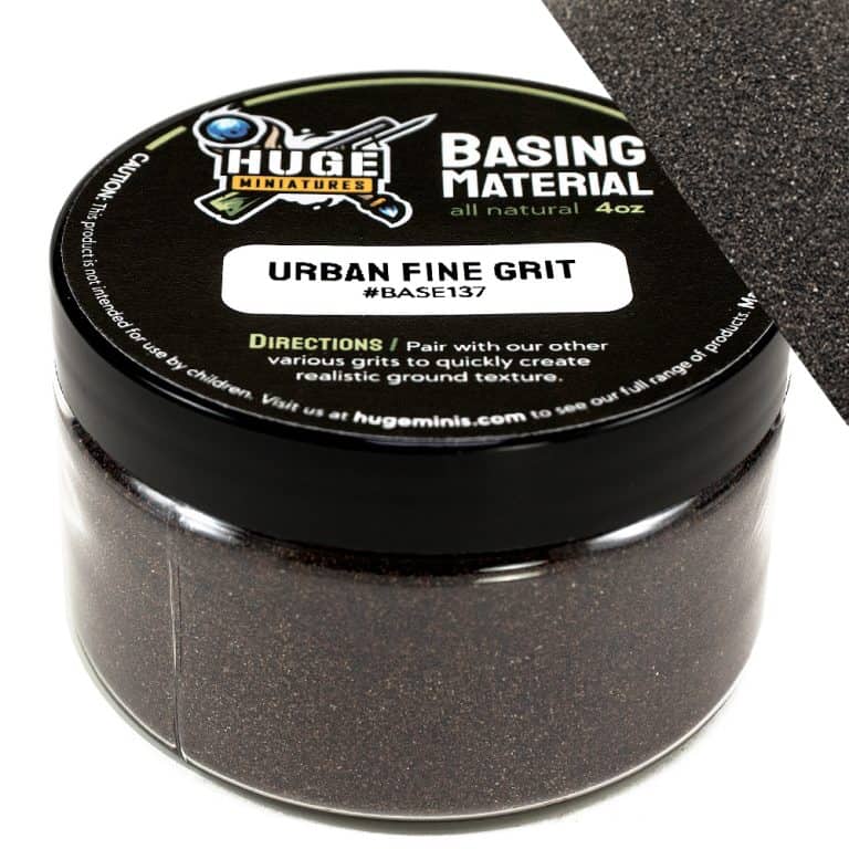 Huge Miniatures Basing Material Urban Fine Grit | GrognardGamesBatavia