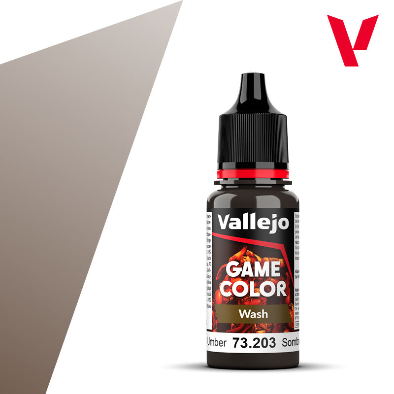 Vallejo Game Color 73.203 Umber Wash | GrognardGamesBatavia