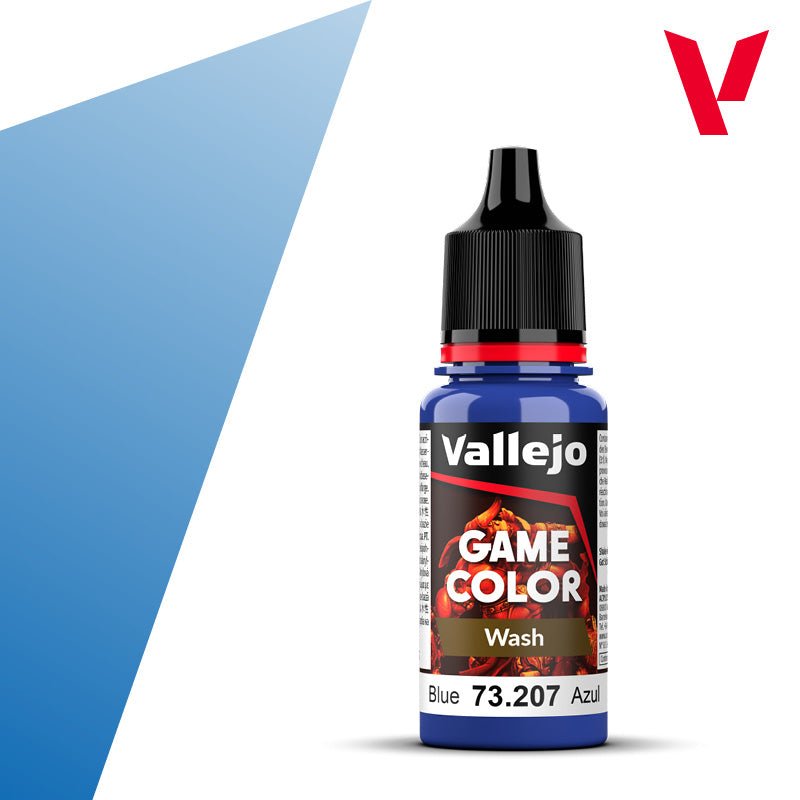 Vallejo Game Color 73.207 Blue Wash | GrognardGamesBatavia