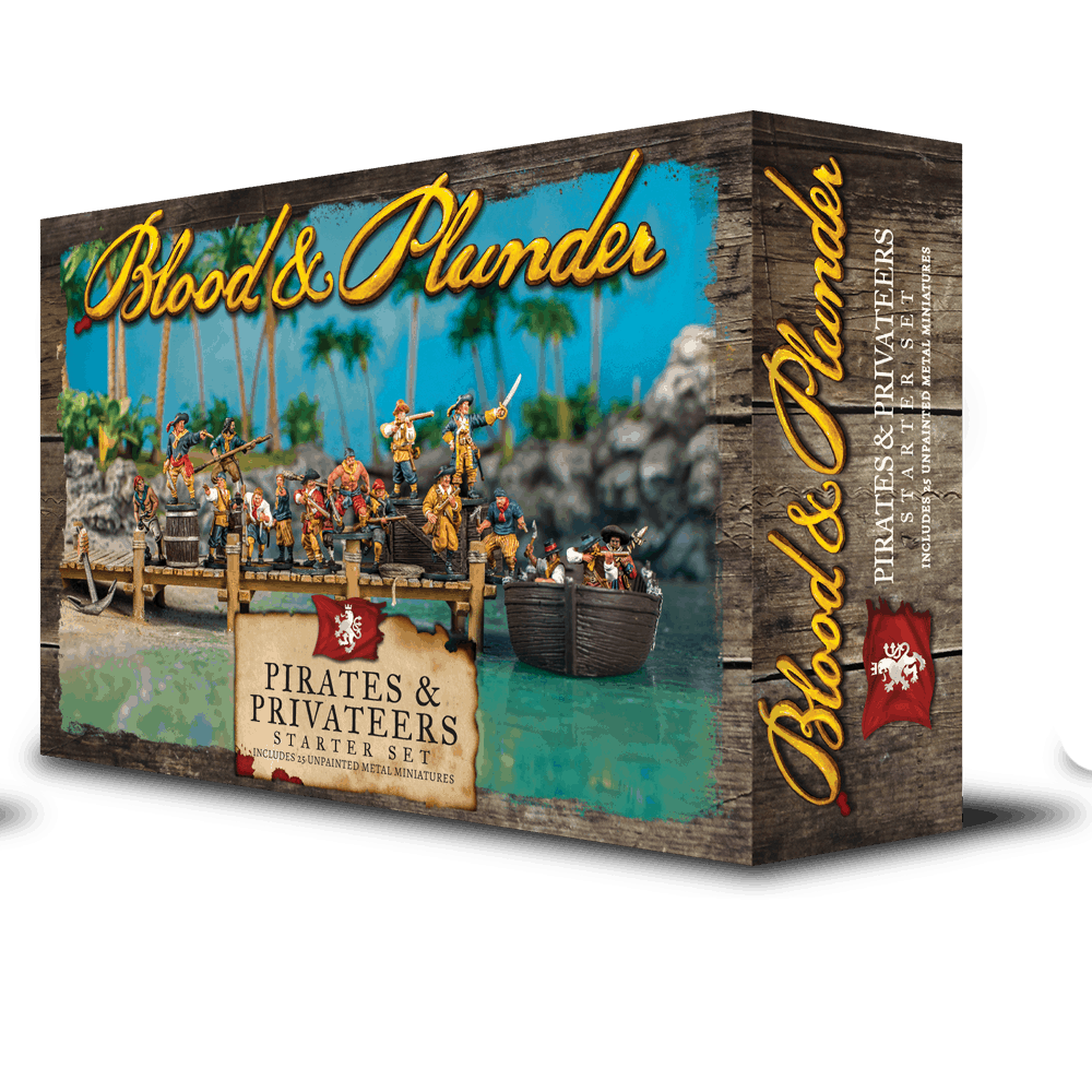 BLOOD & PLUNDER: Pirates & Privateers Starter Set | GrognardGamesBatavia