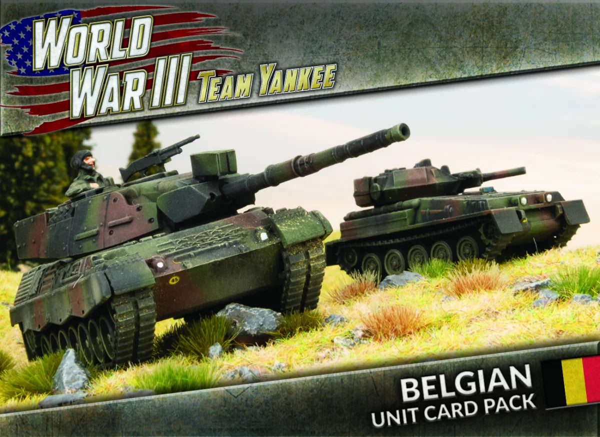 TEAM YANKEE BELGIAN UNIT CARD PACK | GrognardGamesBatavia