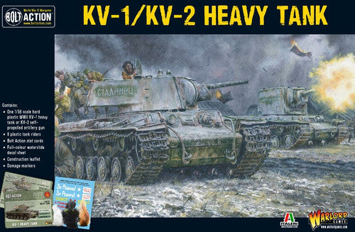 Bolt Action: KV-1/KV-2 Heavy Tank | GrognardGamesBatavia