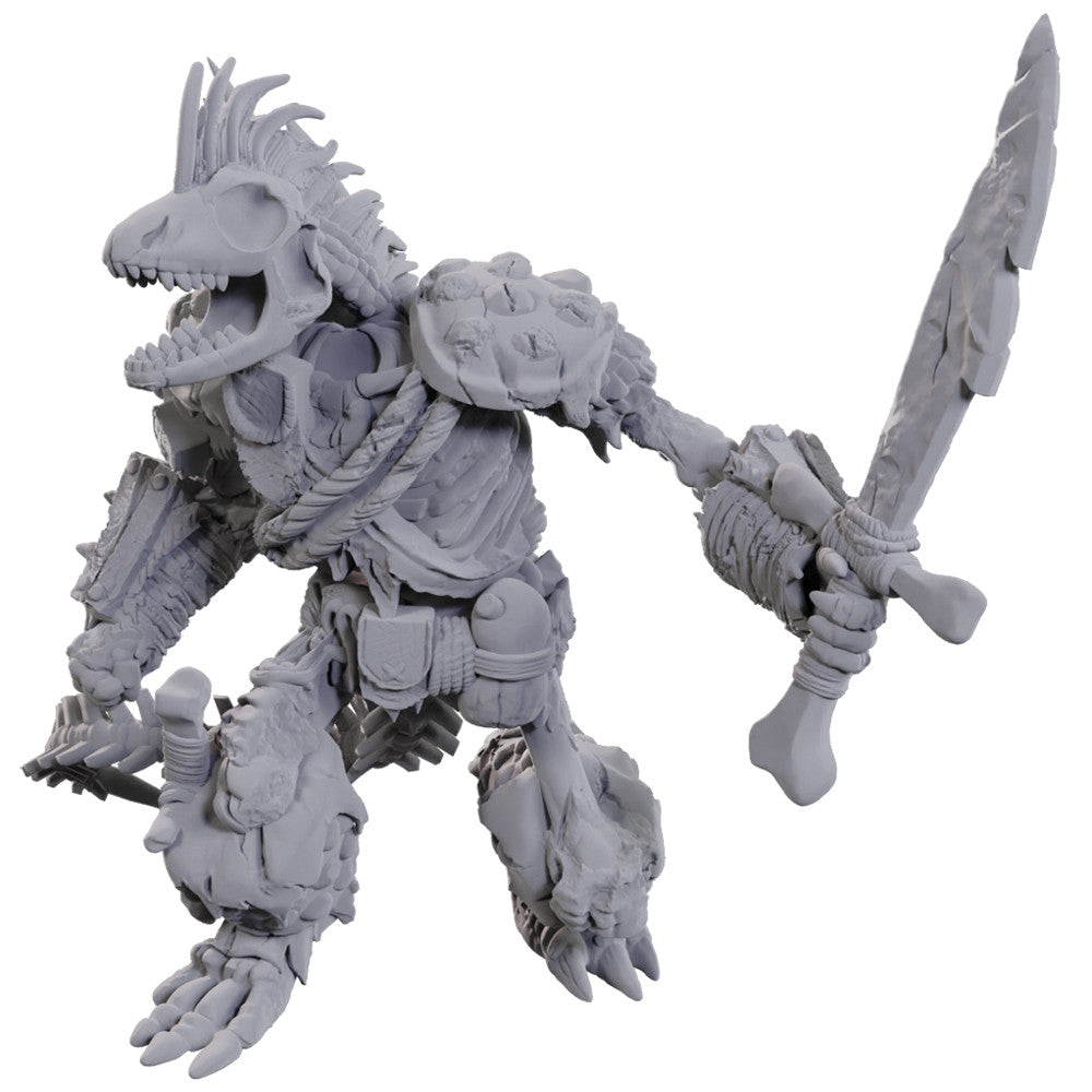 Wizkids 90117 D&D Nolzur's Marvelous Miniatures: Lizardfolk Skeleton | GrognardGamesBatavia