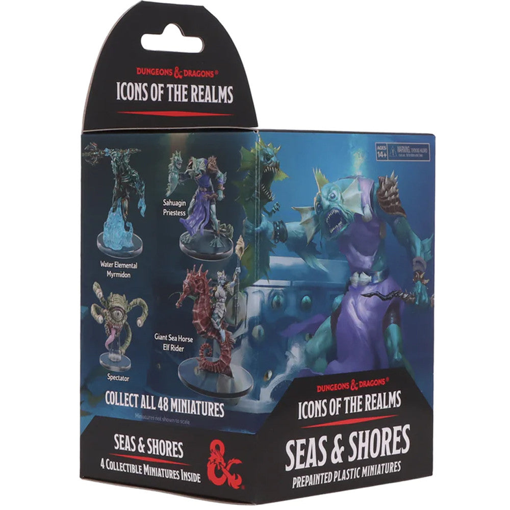 WizKids Icons of the Realms: Seas & Shores Booster Pack | GrognardGamesBatavia