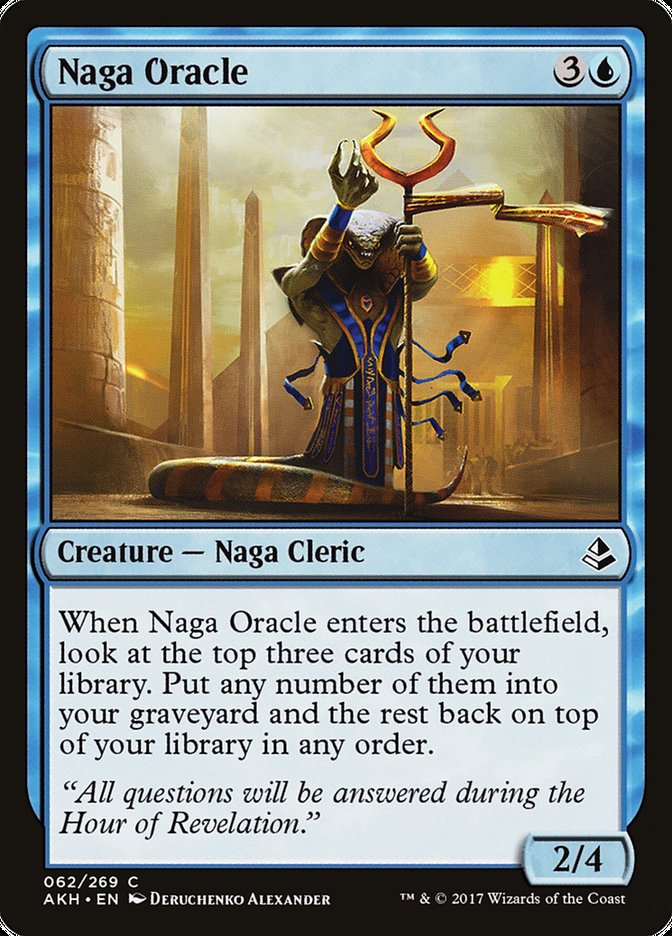 Naga Oracle [Amonkhet] | GrognardGamesBatavia