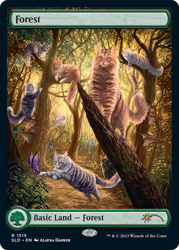 Forest (1515) [Secret Lair Commander Deck: Raining Cats and Dogs] | GrognardGamesBatavia