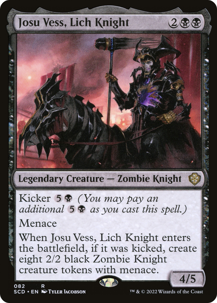 Josu Vess, Lich Knight [Starter Commander Decks] | GrognardGamesBatavia