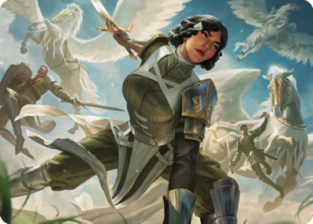 Resolute Reinforcements Art [Dominaria United Art Series] | GrognardGamesBatavia