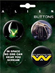 Alien 4 Button Set | GrognardGamesBatavia