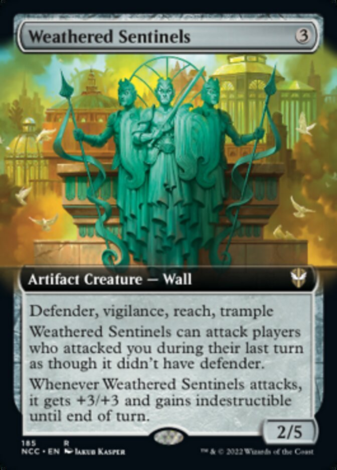 Weathered Sentinels (Extended Art) [Streets of New Capenna Commander] | GrognardGamesBatavia