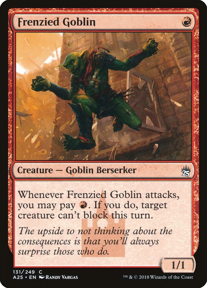 Frenzied Goblin [Masters 25] | GrognardGamesBatavia