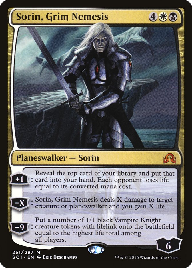 Sorin, Grim Nemesis [Shadows over Innistrad] | GrognardGamesBatavia