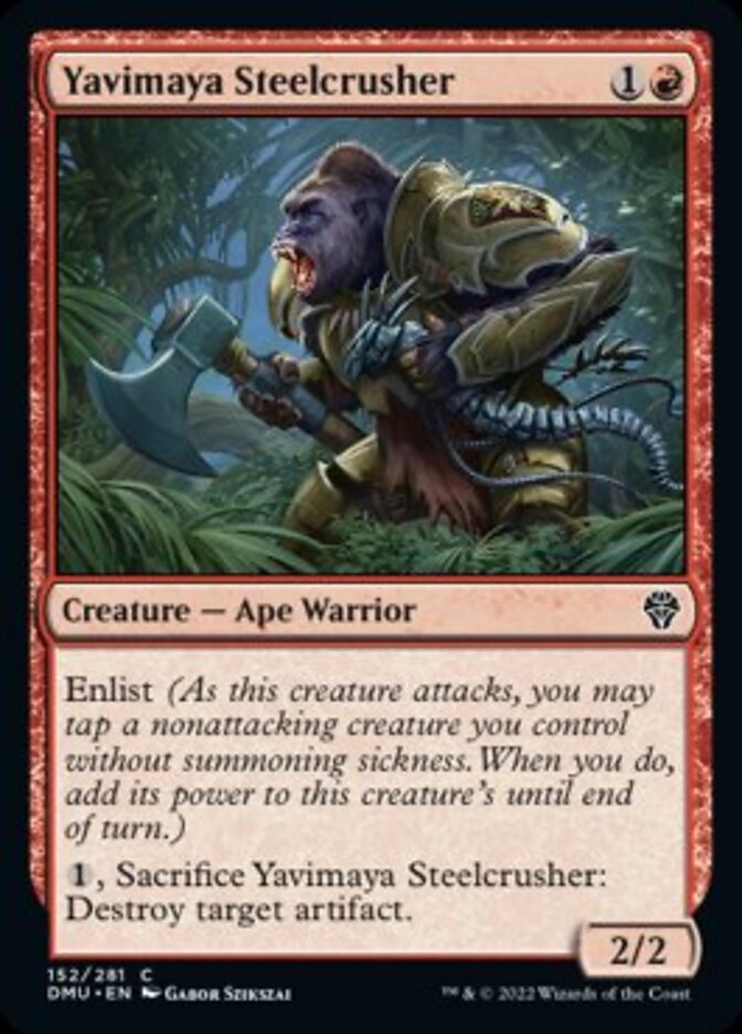 Yavimaya Steelcrusher [Dominaria United] | GrognardGamesBatavia