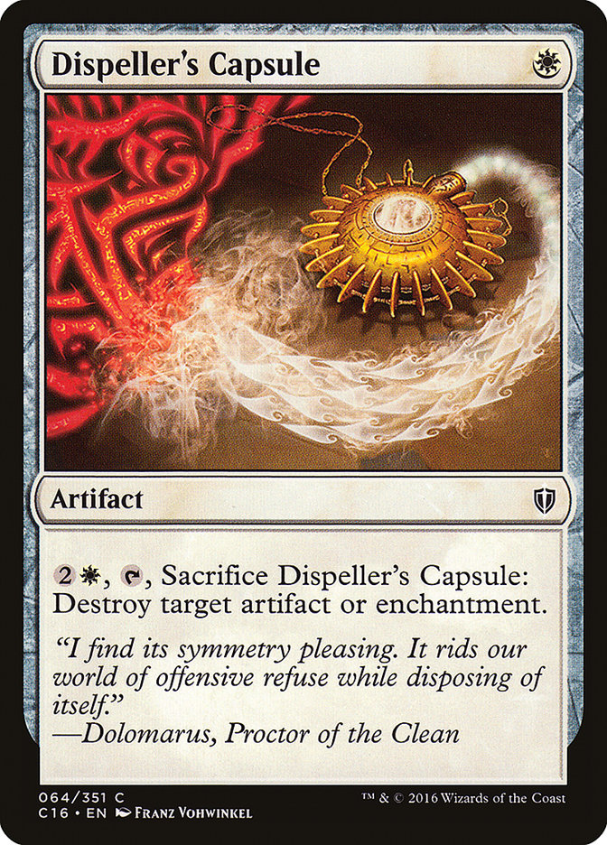 Dispeller's Capsule [Commander 2016] | GrognardGamesBatavia